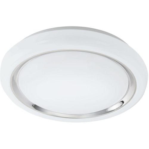 Eglo, Eglo Wandlampe Capasso Weiss Stahl 34 cm 6.5 cm - LED - Lichtfarbe: Warmweiss - Wandlampe- LED Energiesparlampe