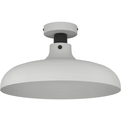 Eglo, Eglo Deckenlampe Matlock Grau/Schwarz Stahl 38 cm 21 cm - Deckenlampe