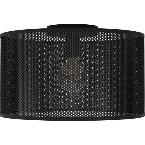 Eglo, Eglo Deckenlampe Manby Schwarz Stahl 45 cm 28 cm - Deckenlampe