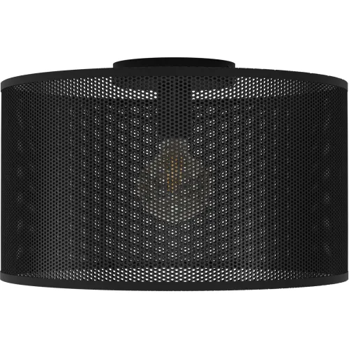 Eglo, Eglo Deckenlampe Manby Schwarz Stahl 45 cm 28 cm - Deckenlampe