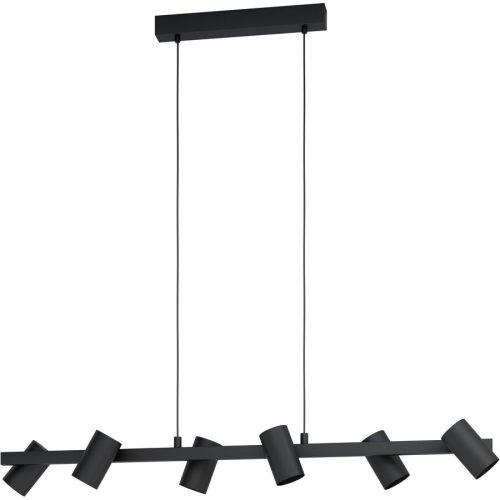 Eglo, Eglo Pendellampe Gatuela 1 Schwarz Stahl 19 cm 110 cm - Pendellampe