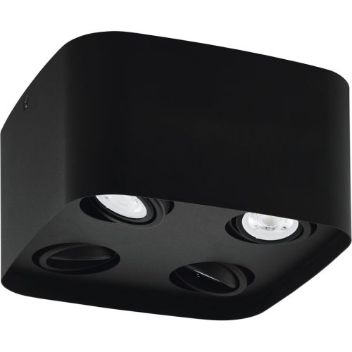 Eglo, Eglo Deckenlampe Caminales-Z Schwarz Stahl 24 cm 12 cm - LED - Deckenlampe- LED Energiesparlampe