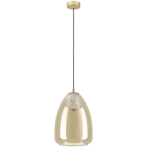 Eglo, Eglo Pendellampe Alobrase Stahl 30 cm 110 cm - Farbe: messing - Pendellampe