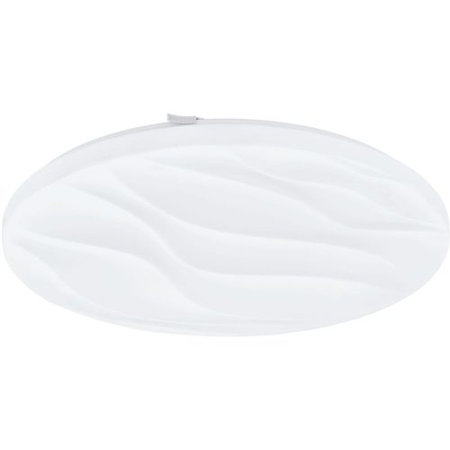 Eglo, Eglo Deckenlampe Benariba Weiss Stahl 44 cm 7 cm - LED - Lichtfarbe: Warmweiss - Deckenlampe- LED Energiesparlampe