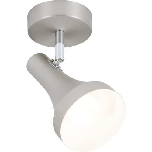 LIVIQUE, Spot Dea Grau Metall 14 cm 16.8 cm - Farbe: Nickel matt - Spot