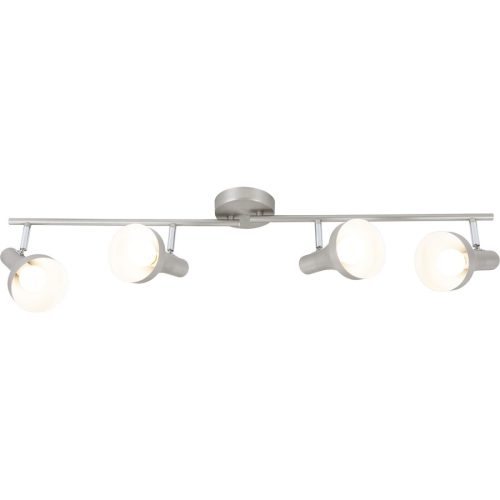 LIVIQUE, Spot Dea Grau Metall 86.5 cm 16.5 cm - Farbe: Nickel matt - Spot