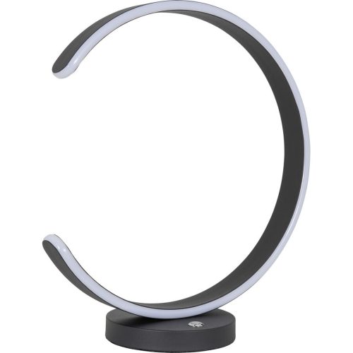 LIVIQUE, Tischlampe Dinant Schwarz Kunststoff/Metall 40 cm 40 cm - LED - Lichtfarbe: Extra warmweiss - Material: Metall/Kunststoff - Tischlampe- LED