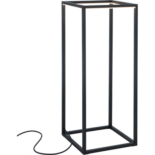 LIVIQUE, Aussenlampe Sky Schwarz Kunststoff/Metall 32 cm 70 cm - LED - Lichtfarbe: Extra warmweiss - Material: Metall/Kunststoff - Aussenlampe- LED