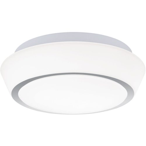 LIVIQUE, Deckenlampe Tena Grau Stahl 30 cm 30 cm - Farbe: chrom - Deckenlampe