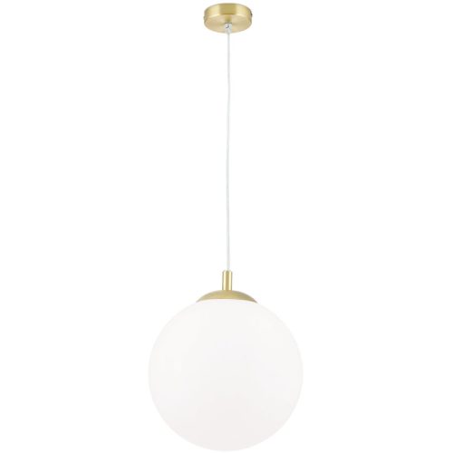 LIVIQUE, Pendellampe Madis Stahl 30 cm 30 cm - Farbe: messing matt - Pendellampe