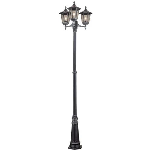 LIVIQUE, Stehlampe aussen Hermine Schwarz/Silber 66 cm 66 cm - Material: Siluminguss - Stehlampe aussen
