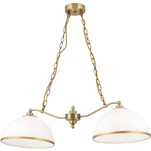 LIVIQUE, Pendellampe Old Lamp Stahl 30 cm - Farbe: Altmessing - Pendellampe