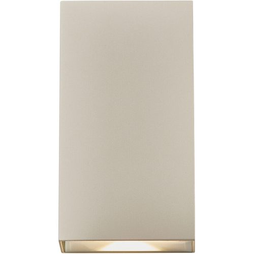 Nordlux, NORDLUX Wandlampe aussen Rold Gold/Weiss Glas/Metall 9 cm 16 cm - LED - Lichtfarbe: Warmweiss - Material: Metall/Glas - Wandlampe aussen- LED