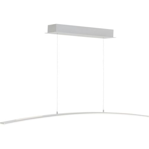 LIVIQUE, Pendellampe Inara Grau Aluminium/Eisen 100 cm 150 cm Höhenverstellbar (manuell) - Farbe: anthrazit eloxiert - LED - Lichtfarbe: Extra warmweiss -