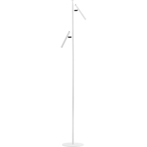 Bankamp Select, Bankamp Select Leselampe Streak Weiss Aluminium/Eisen 25 cm 163 cm - LED - Lichtfarbe: Extra warmweiss - Leselampe- LED Energiesparlampe