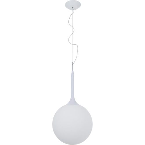 Artemide, Designer-Pendellampe Artemide Castore E27 D 83 cm - Farbe: Weiss - Material: Polycarbonat - Designer-Pendellampe