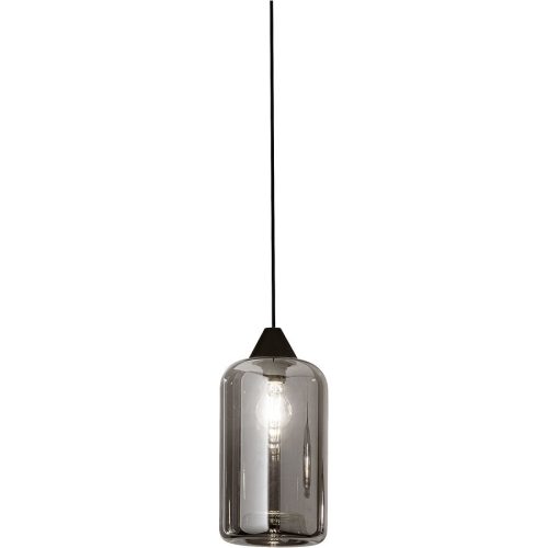 Giberti Luce, Giberti Luce Pendellampe Alessia L Grau Glas 13.5 cm 23 cm - Pendellampe
