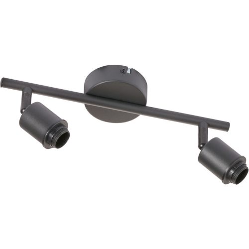 LIVIQUE, Spot Nero M6 Schwarz Metall 8 cm 12 cm - Spot