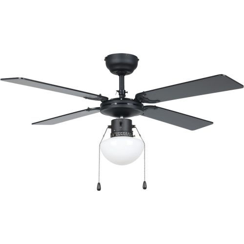 Eglo, Eglo Deckenlampe Fortaleza Schwarz Stahl 106.6 cm - Farbe: schwarz matt - Deckenlampe