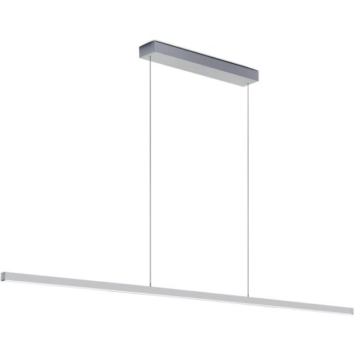 Bankamp, Designer-Pendellampe Bankamp Line aluminium matt 200 cm - LED - Lichtfarbe: Extra warmweiss - Designer-Pendellampe- LED Energiesparlampe