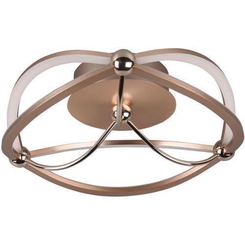 LIVIQUE, Deckenlampe Caro Metall 14 cm - Farbe: messing matt - LED - Lichtfarbe: Warmweiss - Deckenlampe- LED Energiesparlampe
