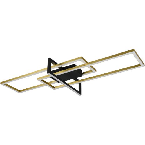 LIVIQUE, Deckenlampe Cecile Metall 100 cm 11.5 cm - Farbe: messing matt - LED - Lichtfarbe: Warmweiss - Deckenlampe- LED Energiesparlampe
