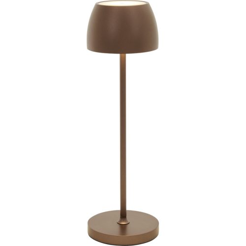 LIVIQUE, Tischlampe Lana Bronze Aluminium/Kunststoff - LED - Tischlampe- LED Energiesparlampe