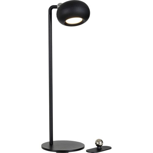 LIVIQUE, Tischlampe Dave Schwarz Aluminium/Metall - LED - Lichtfarbe: Extra warmweiss - Helles Neutralweiss - Material: Metall/Aluminium - Tischlampe- LED