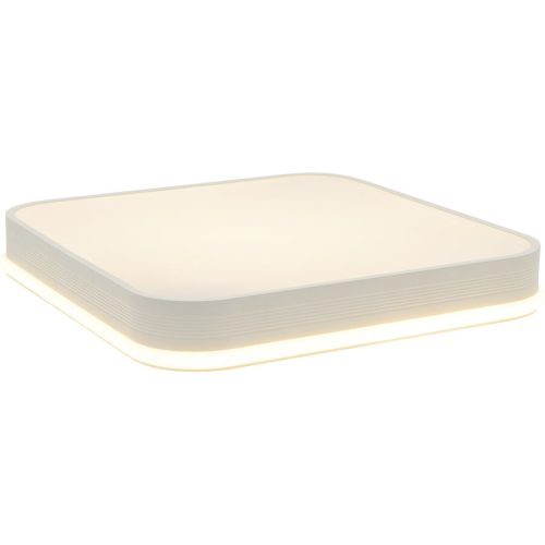 LIVIQUE, Deckenlampe Liv Weiss Metall/Kunststoff 41 cm 6.5 cm - LED - Lichtfarbe: Extra warmweiss - Helles Neutralweiss - Deckenlampe- LED Energiesparlampe