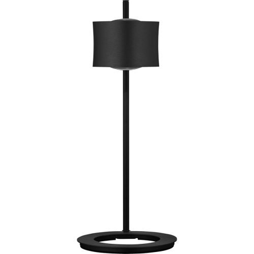 Bankamp, Designer-Tischlampe Bankamp Impulse anthrazit dimmbar D 18 cm H 44 cm - LED - Lichtfarbe: Extra warmweiss - Material: Aluminium/Stahl -
