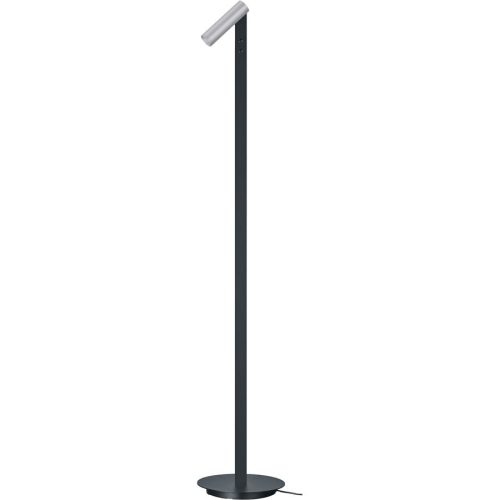 Bankamp, Designer-Leselampe Bankamp Spot aluminium matt H 120 cm - Farbe: Schwarz - LED - Lichtfarbe: Extra warmweiss - Material: Aluminium/Stahl -
