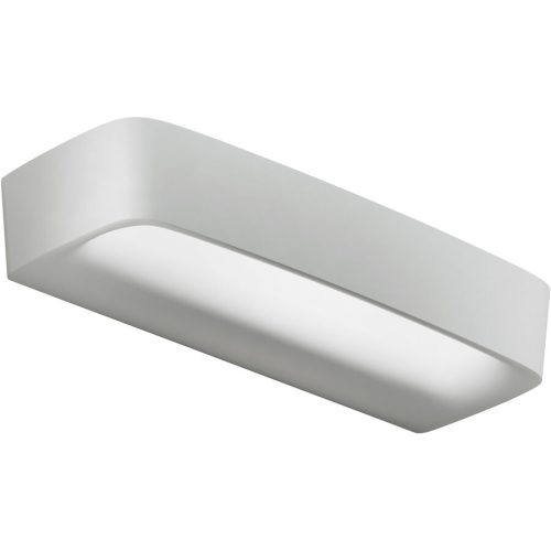 Urban, URBAN Wandlampe Aki Weiss Aluminium 35.5 cm 5.5 cm - LED - Lichtfarbe: Extra warmweiss - Wandlampe- LED Energiesparlampe