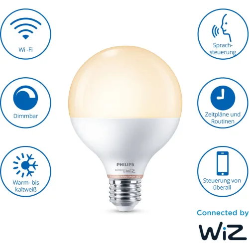 WIZ, PHI G95 E27 TW FR 75W 1PF 27-65K
