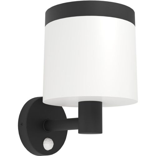 Eglo, Eglo Solaraussenlampe Pantete Schwarz Kunststoff 21 cm - Lichtfarbe: Warmweiss - Solaraussenlampe