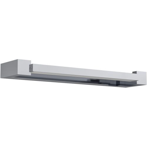 Eglo, Eglo Wandlampe Gemiliana Grau Stahl 4 cm - Farbe: chrom - LED - Lichtfarbe: Helles Neutralweiss - Wandlampe- LED Energiesparlampe