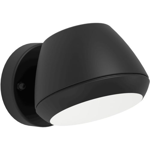 Eglo, Eglo Wandlampe aussen Nivarolo Schwarz Stahl 13.5 cm - Wandlampe aussen