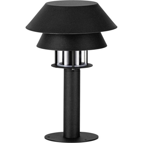 Eglo, Eglo Stehlampe aussen Chiappera Schwarz/Weiss Stahl 33 cm - Stehlampe aussen
