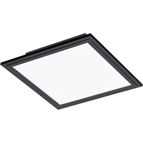 Eglo, Eglo Deckenlampe Salobrena 1 Schwarz Aluminium/Stahl 30 cm 5 cm - LED - Lichtfarbe: Helles Neutralweiss - Deckenlampe- LED Energiesparlampe