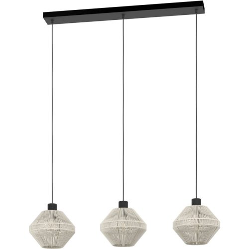 Eglo, Eglo Pendellampe Midsumer Schwarz Stahl 22 cm 110 cm - Pendellampe