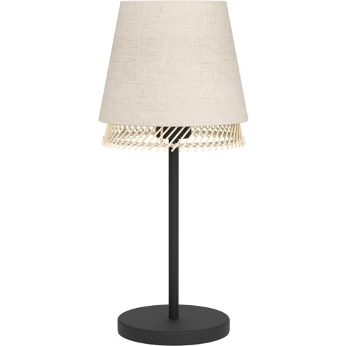 Eglo, Eglo Tischlampe Tabley Schwarz Stahl 42.5 cm - Tischlampe