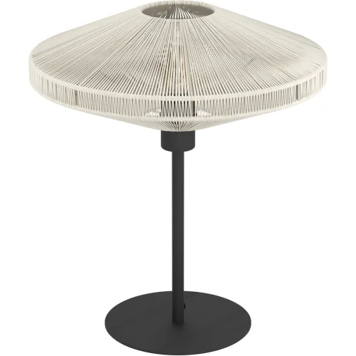 Eglo, Eglo Tischlampe Midsumer Schwarz Stahl 44 cm - Tischlampe