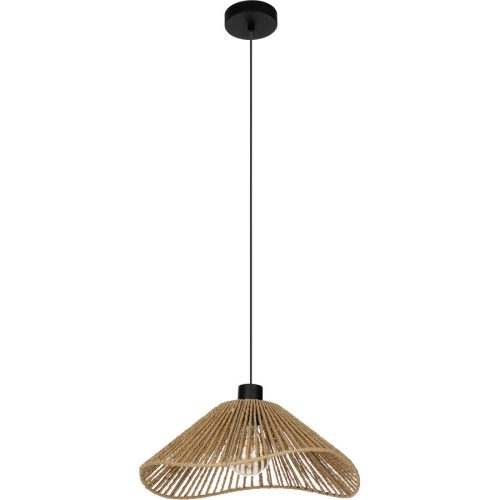 Eglo, Eglo Pendellampe Lavister Schwarz Stahl 110 cm - Pendellampe