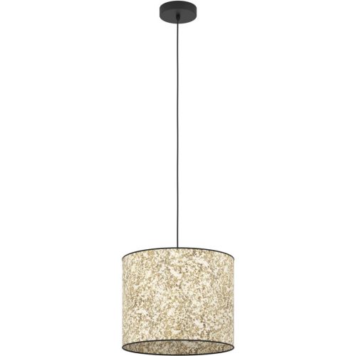 Eglo, Eglo Pendellampe Butterburn Schwarz Stahl 110 cm - Pendellampe
