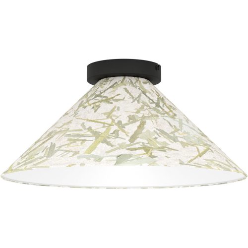 Eglo, Eglo Deckenlampe Oxpark Schwarz Stahl 19.5 cm - Deckenlampe