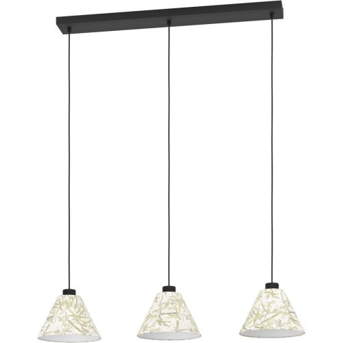 Eglo, Eglo Pendellampe Oxpark Schwarz Stahl 22 cm 110 cm - Pendellampe