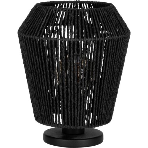 Eglo, Eglo Tischlampe Persley Schwarz Stahl 27.5 cm - Tischlampe