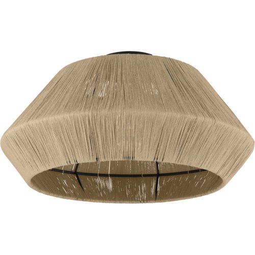 Eglo, Eglo Deckenlampe Alderney Schwarz Stahl 24 cm - Deckenlampe