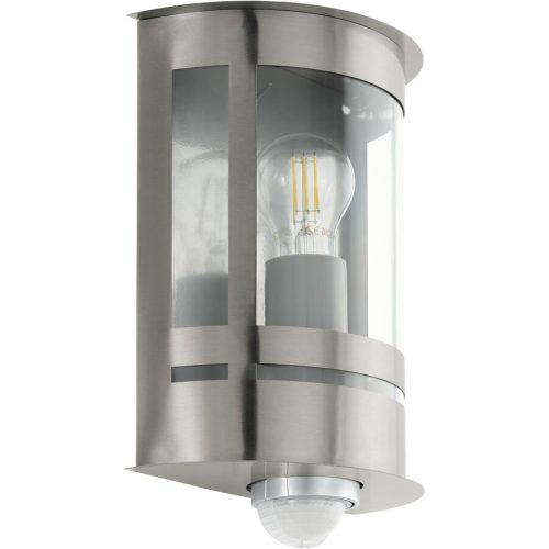 Eglo, Eglo Wandlampe aussen Tribano Edelstahl Stahl verzinkt 26 cm - Wandlampe aussen