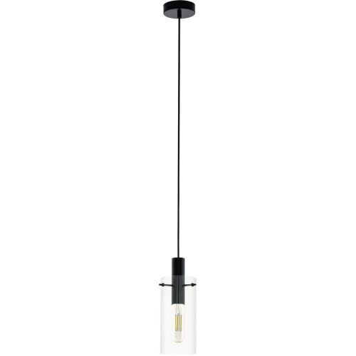 Eglo, Eglo Pendellampe Montefino Schwarz Stahl 110 cm - Pendellampe