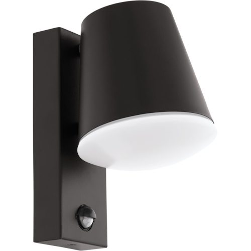 Eglo, Eglo Wandlampe aussen Caldiero Grau Stahl verzinkt 24 cm - Farbe: anthrazit - Wandlampe aussen